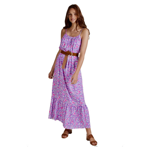 Flower maxi dress 💜