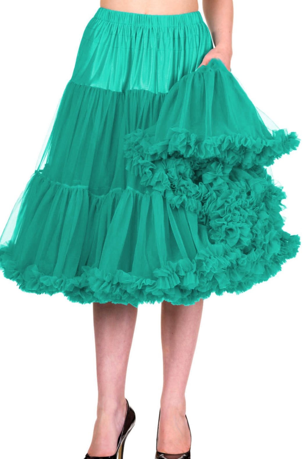 Petticoat teal