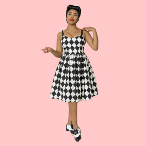 Jade Diner Diamond swing dress