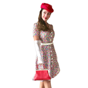 Charlene Shirtwaister Dress in Tutti Frutti Print